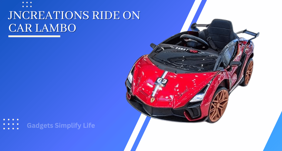 JNCreations Ride On Car Lambo