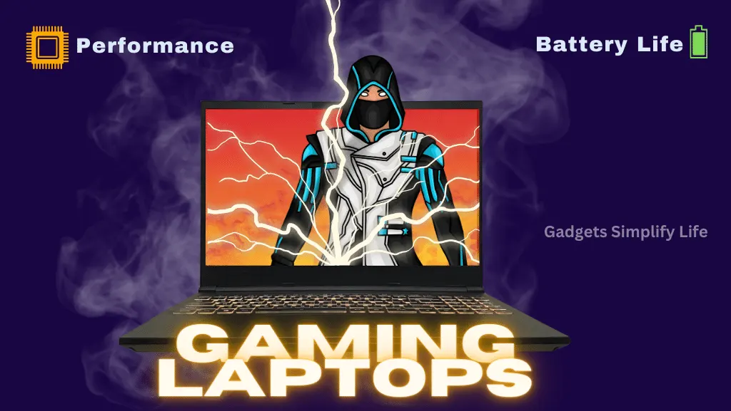 A sleek gaming laptop with vibrant RGB keyboard lighting, showcasing high-performance graphics.